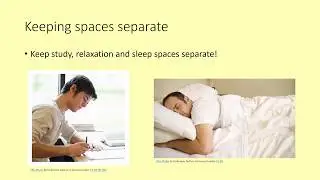 Managing your Study, Exam and Relaxation Environments at home