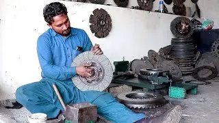 How to repair truck clutch plate