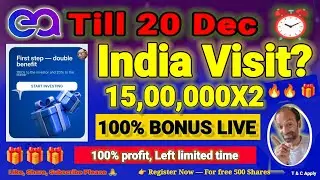 Elatom December Update | 100% Bonus + Team India Visit Plan @problemcare 