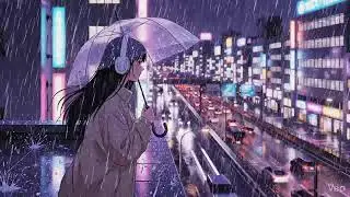 Neon City Rain 🌧️ Lofi Beats for Relaxing Nights