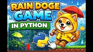 How to make Rain Doge Game in Python? (Intro) | Aura Coder