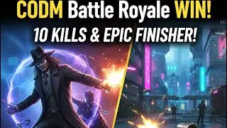 CODM Battle Royale WIN! 10 Kills & Epic Undertaker Finisher! 🔥