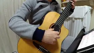 California dreamin' (Mamas & Papas) fingerstyle guitar solo
