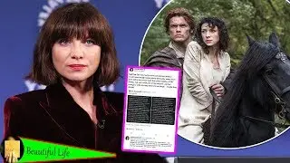 Outlander star Caitriona Balfe breaks silence over Sam Heughan bullying statement