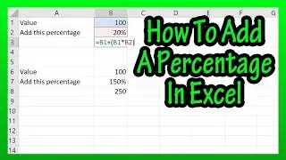 😮 How to Add Percentage increase in Ms Excel 🔥🤟| Ms Excel Tips 🙂
