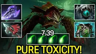 THE TRUE POWER OF A CANCER HERO! VIPER NO MERCY MID Dota 2