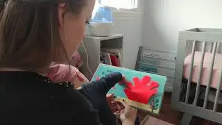 Felt flip flap book