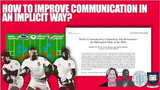 HOW TO IMPROVE COMMUNICATION IN AN INPLICIT WAY? Rugby exercise