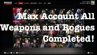 Max Account Level 550! All Weapons and Rogues Mastered! #RogueCompany #RoCo #RogueCompanySeason5