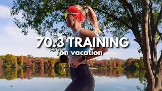 Ironman 70.3 Training Weekend - how we train on vacation