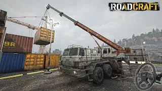 RoadCraft - Mobil Vin&ccedil;le &Uuml;retim Tesisinin Bah&ccedil;esini Temizliyor ve Tesise Kargo Taşıyoruz