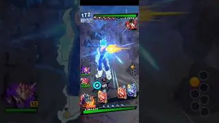 Ultra Vegito Blue GREEN CARD Against Blast Arts #dragonballlegend #shorts