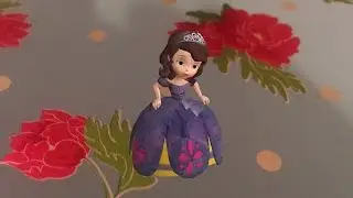 Disney Princess Sofia Colorcraze 4D! Sofia Coloring Book Pages Fun. Coloring Comes Alive!