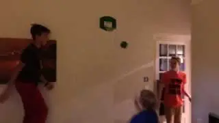 Mini Basketball Trick Shot