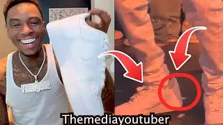 Реакция Soulja Boy на вирусное видео, где он в огромных кроссовках Air Force One 🤣 