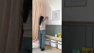 Woodland Wall Makeover: Rabbit & Squirrel Border + Die-Cut Decals (Peel & Stick Decor)