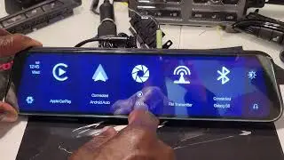 I reviewed a 4k  $65 Smart Mirror with Apple carplay and Dashcam and WOW