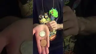 🪄🪙 Classic 2 coin trick/ Whats your favorite cartoon !?  #magic #shorts #sleightofhand #magictrick