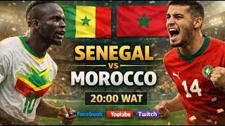 Senegal vs Morocco LIVE | AFCON Final Watch Along