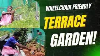 🌱♿ India&rsquo;s First Terrace Garden Wheelchair | Accessible & Inclusive Innovation 🌸✨ #reel  #trending