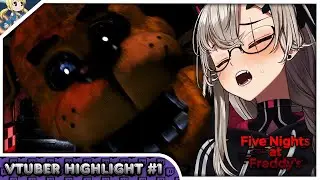 Saruei Plays FNAF For The First Time! - [VTuber Highlight #1]