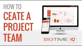 How to Create a Project Team in BigTime IQ