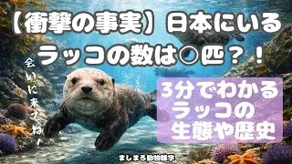 【日本に2頭だけ】もうすぐ会えなくなるかもしれない、ラッコたちの物語。