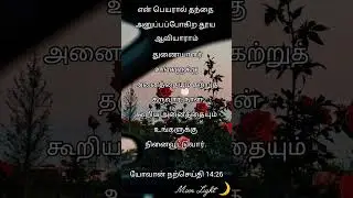 Bible verse in Tamil |Moon Light 🌙 #bible #motivation #bibleverse #jesus #tamil #walkinspirit