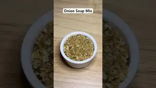 Add homemade onion soup mix to your pantry! #shorts #onionsoup #seasoning #homemade #easyrecipe