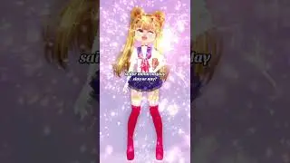 sailor moon cosplay in itgirl on roblox 🌕🎀 slay or nay?