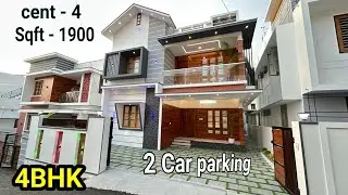 No.318/ തിരുവനന്തപുരത്തു തച്ചൊട്ടുകാവ് പുതിയ 4BHK spacious വീട് കൊടുക്കാനുണ്ട് detail video.🏡 #home 