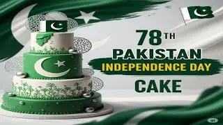 |7 Creative 💚🤍 Cakes Decor Ideas |78th Pakistan Independence Cakes #cake #14augustcake @foodiekeen 