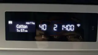 Samsung Bespoke AI WW11BB704DGW - Cotton 40&deg; with Bubble Soak - Full Cycle