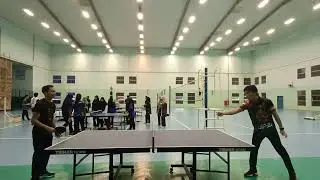 CSG 2021 - Stroking table tennis ball 15 times  (Shazrul - left)(Umar - right)
