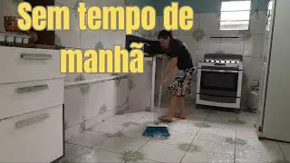 FAXINA REAL DE DONA DE CASA: SÓ CONSIGO LIMPAR Á TARDE.