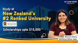 Study in New Zealand with Scholarships | University of Waikato | KC Overseas Education Fair 2026