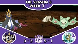 Over .500?? || TBL S3W7 - New York Empoleon (3-3) vs. Atlanta Raichus (5-1)