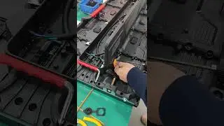 Installing Aviation Connector in LED Cabinet #ledcabinet #ledincloud #ledfactory #ledassembly