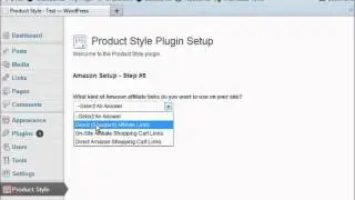 Product Style Amazon Affiliate WP Plugin Setup