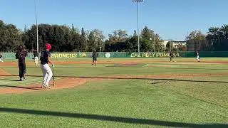 Logan Miller Wood Bat Triple (left field) Prime Travelball 10/5/25