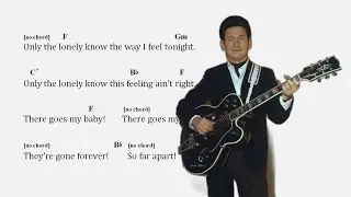 Chords for Only The Lonely (Roy Orbison)