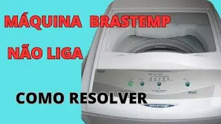 Brastemp BWM08 e BWM06 Pisca e não liga - teste do botão iniciar