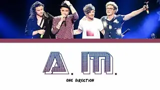 ONE DIRECTION - A. M. lyrics (Color Coded)