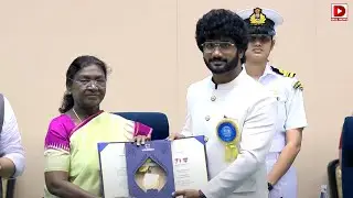 Director Prasanth Varma Receives National Award For Hanuman | 71st National Film Awards || Dial