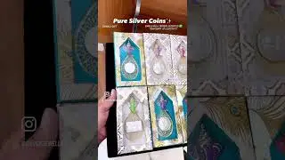 Pure 925 Silver Coins✨The Perfect Diwali Gift❤️#925silver #diwaligifts #diwali #silvercoins