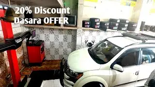 Computerized Wheel Balancing Alignment Emission Test Water Service @ Dasara Discount 20%