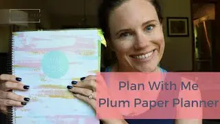 Plan With Me | Plum Paper Planner Weekly Spread 2018