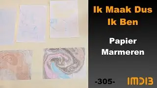 -305- Papier Marmeren Workshop