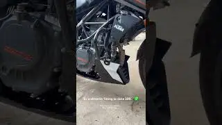 Rc underbelly fitting to duke 200 #motivation #mdbikersaccessories #ktm #duke #rcunderbelly #ktmduke