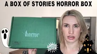 A Box Of Stories Unboxing HORROR Book Club | Unboxing & Discount Code